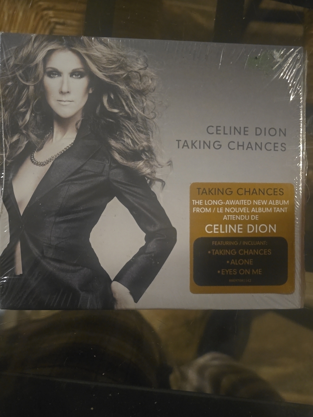 new & factory sealed Celine Dion "Taking Chances" CD - Black & White Cover